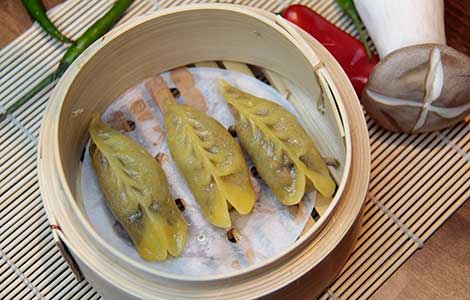 Steamed chive dumplings